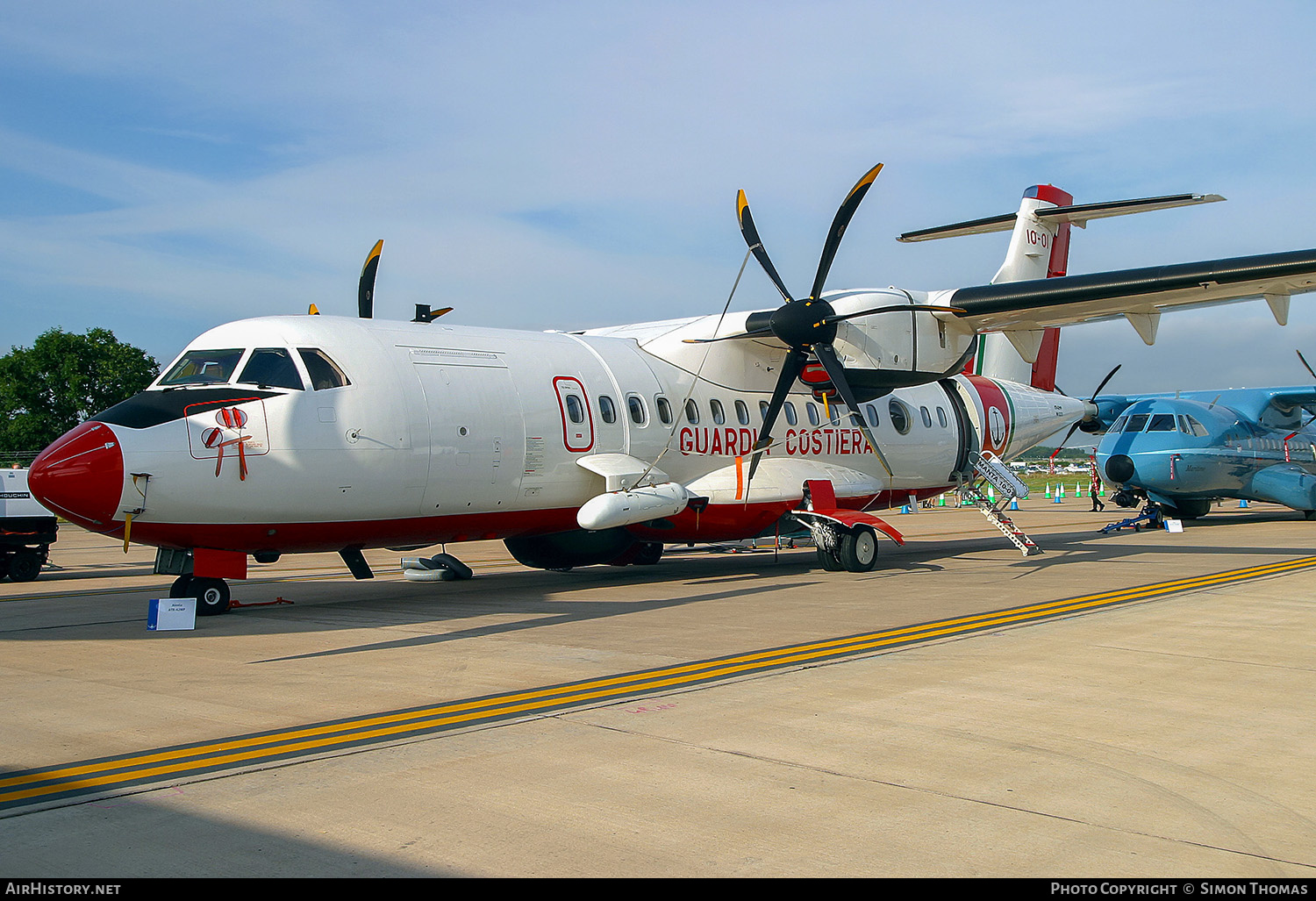 Aircraft Photo of MM62170 | ATR ATR-42-400MP Surveyor | Italy - Guardia Costiera | AirHistory.net #340112