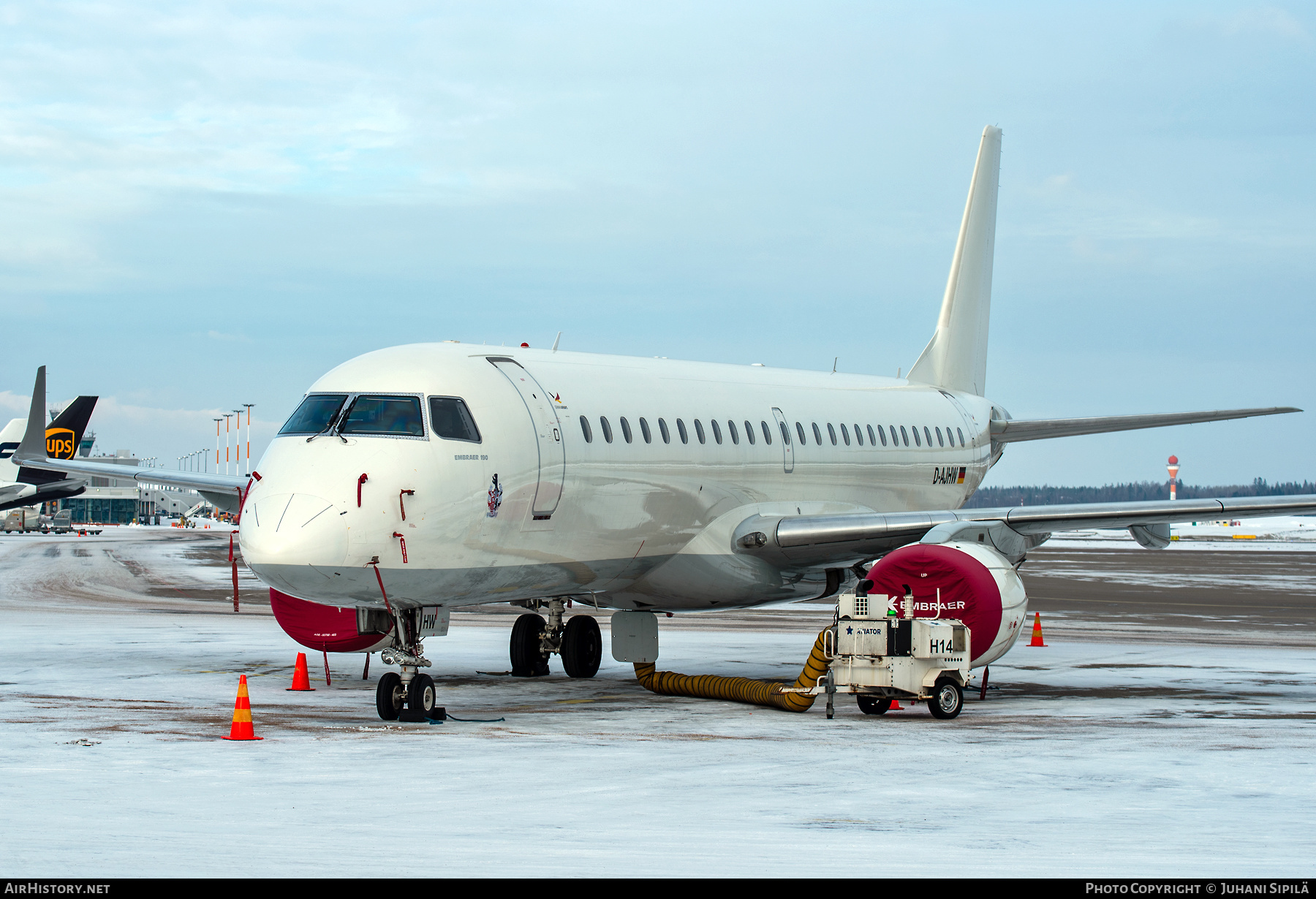 Aircraft Photo of D-AJHW | Embraer 190LR (ERJ-190-100LR) | German Airways | AirHistory.net #340126