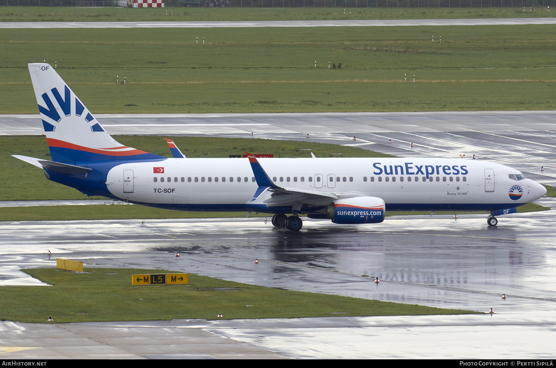 Aircraft Photo of TC-SOF | Boeing 737-800 | SunExpress | AirHistory.net #340134
