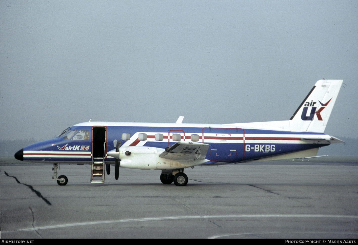 Aircraft Photo of G-BKBG | Embraer EMB-110P1 Bandeirante | Air UK | AirHistory.net #340136