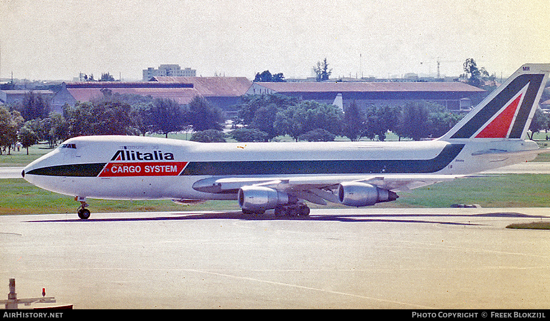 Aircraft Photo of I-DEMR | Boeing 747-243F/SCD | Alitalia Cargo System | AirHistory.net #340143