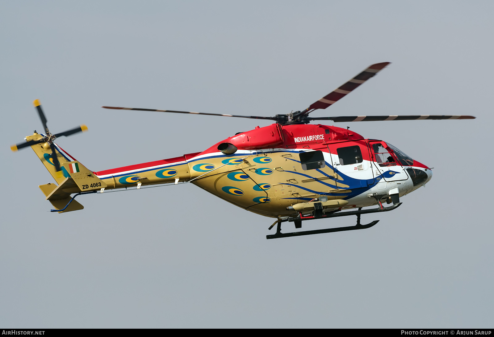 Aircraft Photo of ZD4063 | Hindustan ALH Dhruv | India - Air Force | AirHistory.net #340161