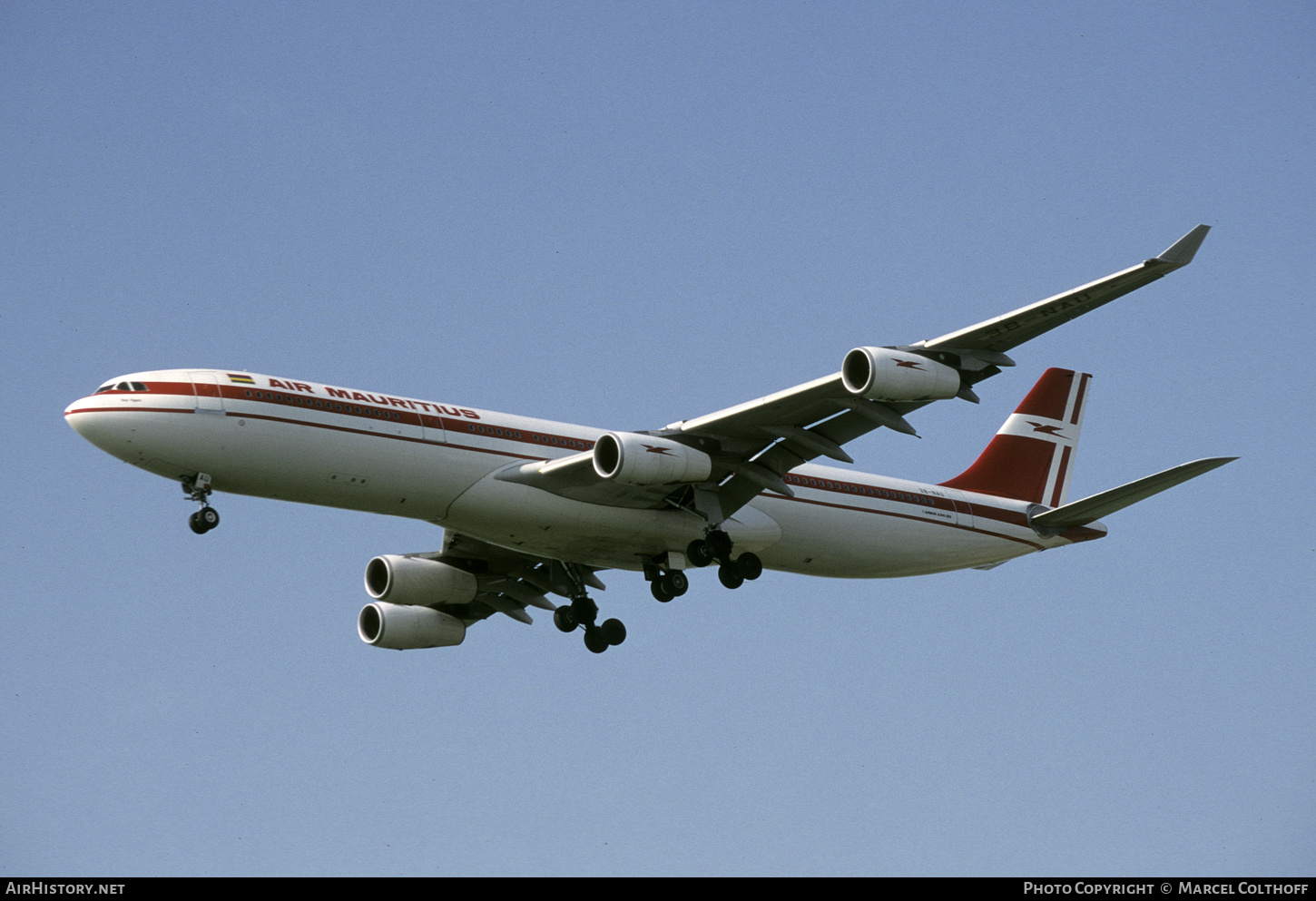 Aircraft Photo of 3B-NAU | Airbus A340-312 | Air Mauritius | AirHistory.net #340167