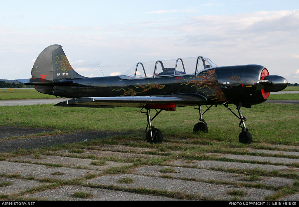 Aircraft Photo of RA-1167K | Yakovlev Yak-52 | AirHistory.net #340168
