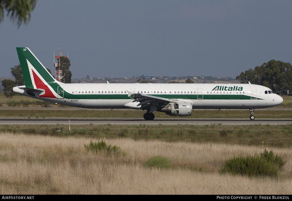 Aircraft Photo of EI-IXF | Airbus A321-112 | Alitalia | AirHistory.net #340173