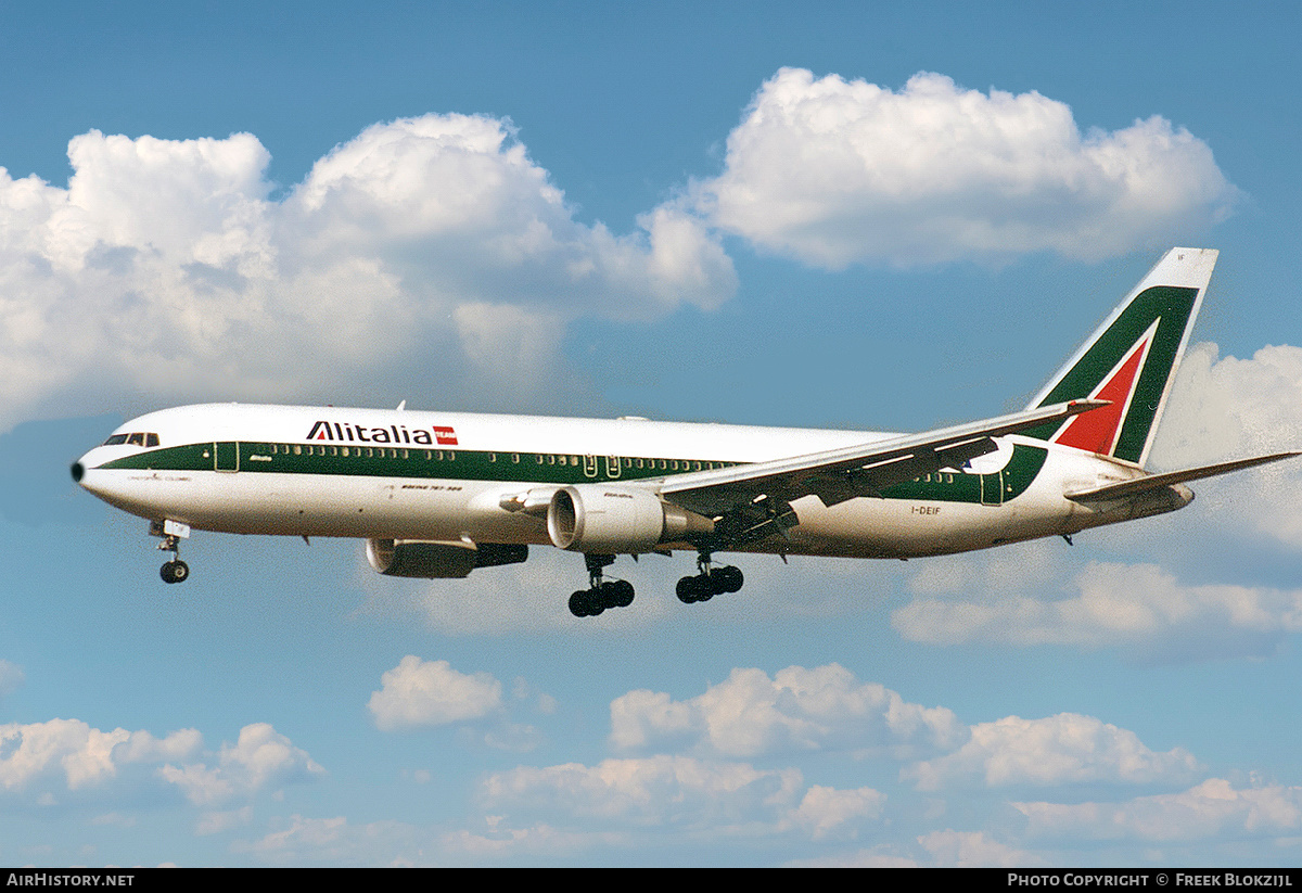 Aircraft Photo of I-DEIF | Boeing 767-33A/ER | Alitalia | AirHistory.net #340185