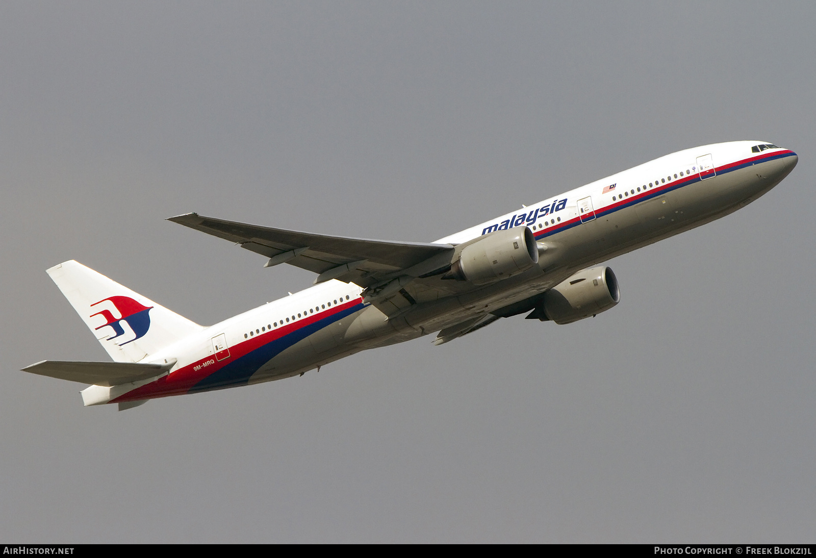 Aircraft Photo of 9M-MRQ | Boeing 777-2H6/ER | Malaysia Airlines | AirHistory.net #340197