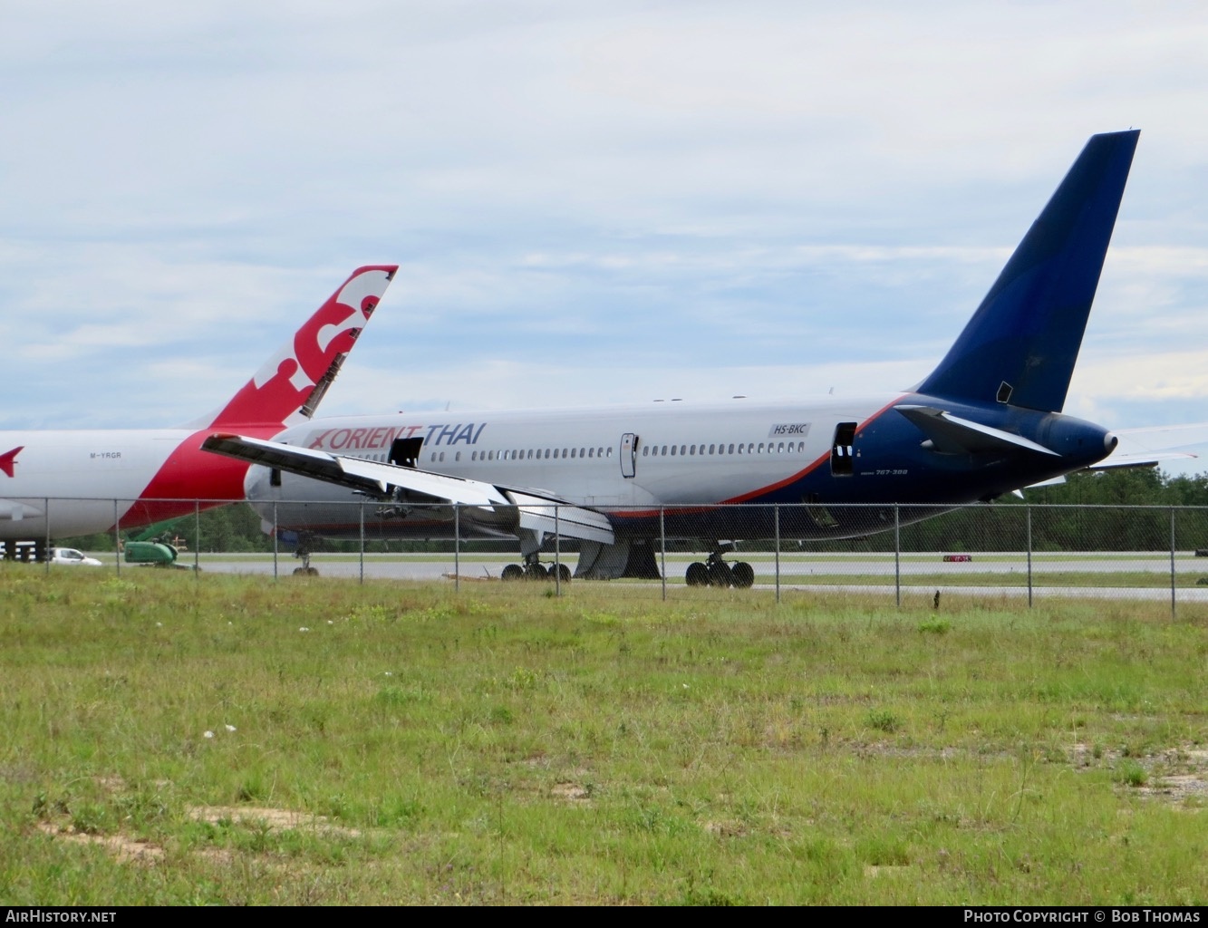 Aircraft Photo of HS-BKC | Boeing 767-3T7/ER | Orient Thai Airlines | AirHistory.net #340209