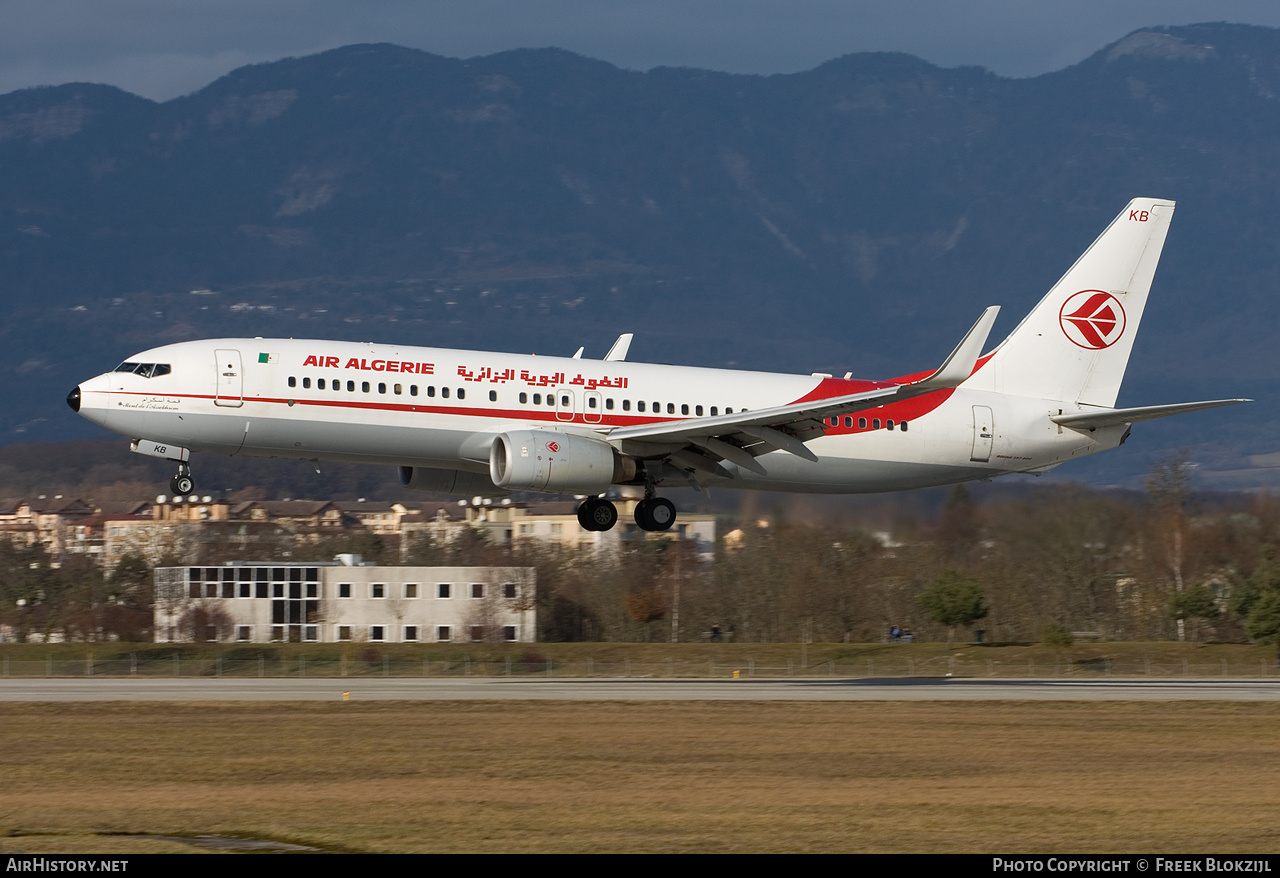 Aircraft Photo of 7T-VKB | Boeing 737-8D6 | Air Algérie | AirHistory.net #340216