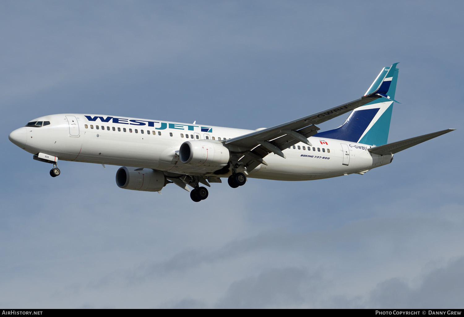 Aircraft Photo of C-GWBU | Boeing 737-8CT | WestJet | AirHistory.net #340231