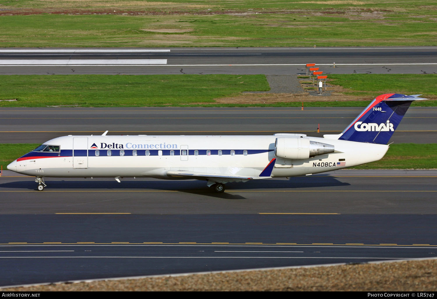 Aircraft Photo of N408CA | Bombardier CRJ-100ER (CL-600-2B19) | Delta Connection | AirHistory.net #340238