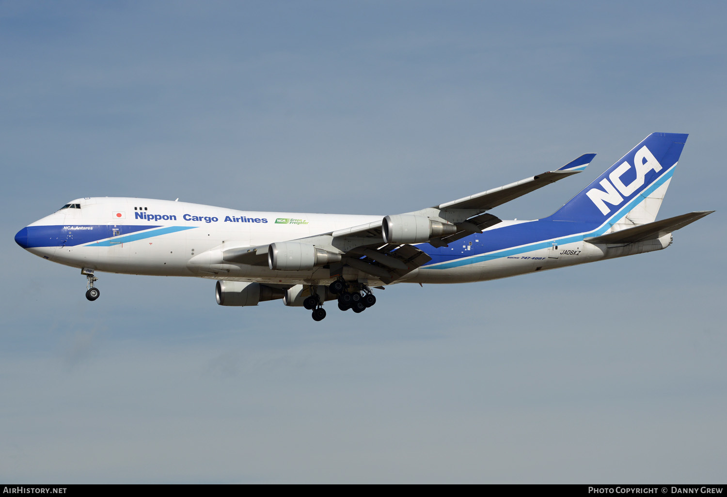 Aircraft Photo of JA06KZ | Boeing 747-4KZF/SCD | Nippon Cargo Airlines - NCA | AirHistory.net #340247