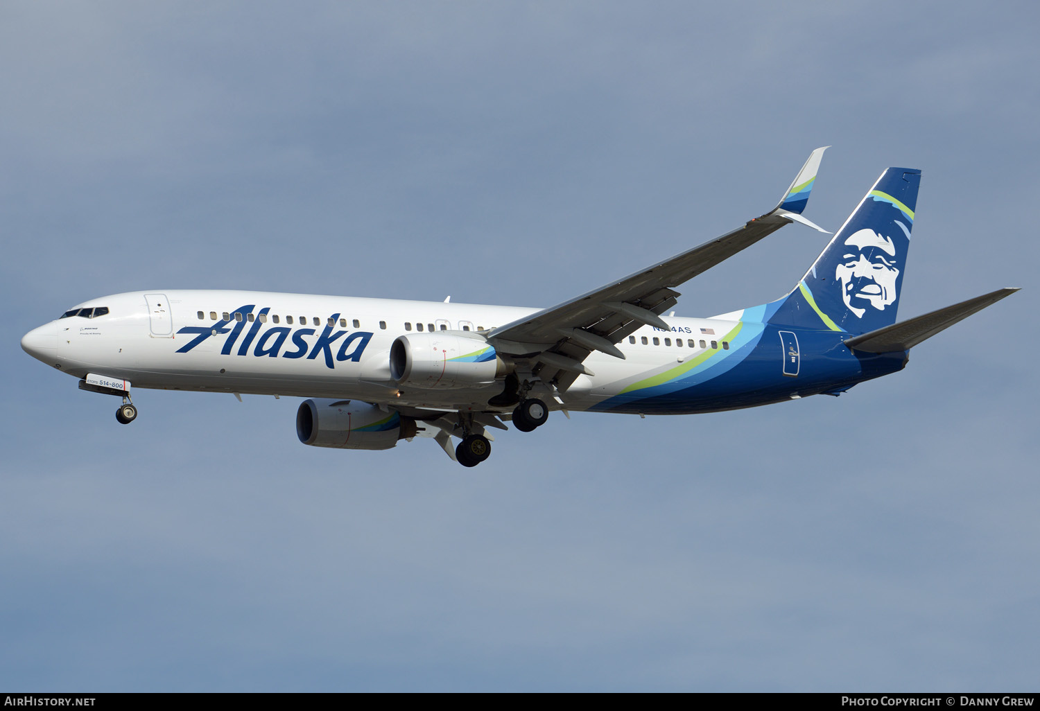 Aircraft Photo of N514AS | Boeing 737-890 | Alaska Airlines | AirHistory.net #340252