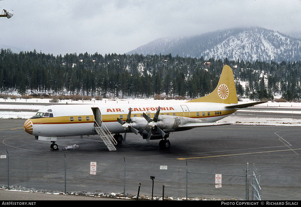 Aircraft Photo of N125AC | Lockheed L-188A Electra | Air California | AirHistory.net #340257