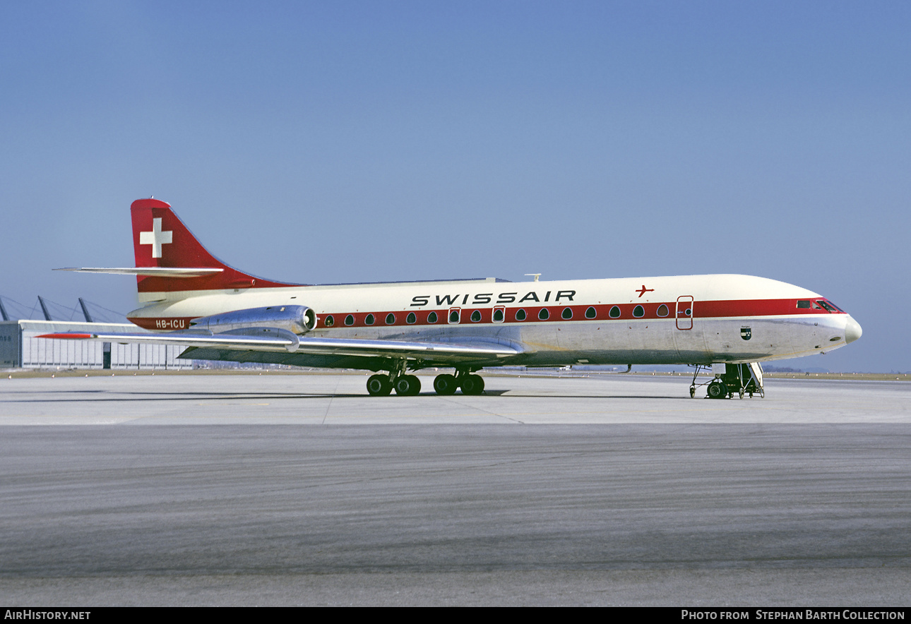 Aircraft Photo of HB-ICU | Sud SE-210 Caravelle III | Swissair | AirHistory.net #340258