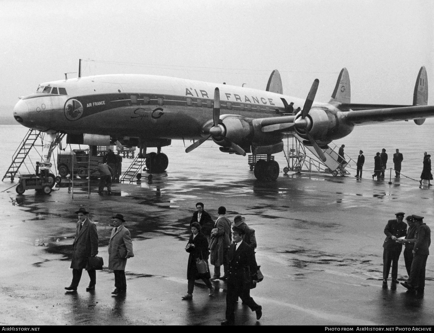Aircraft Photo of F-BHBB | Lockheed L-1049G Super Constellation | Air France | AirHistory.net #340274