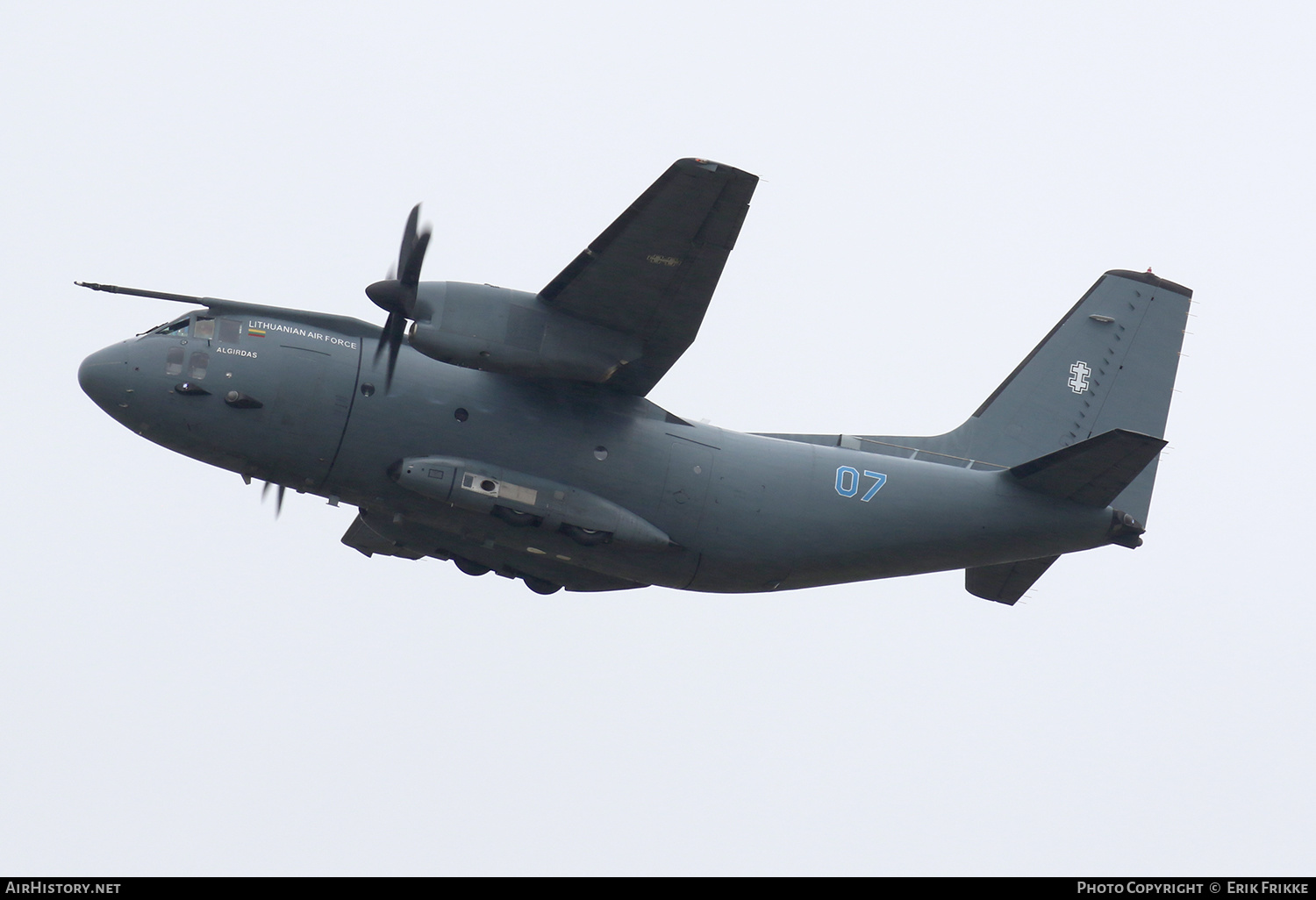 Aircraft Photo of 07 | Alenia C-27J Spartan | Lithuania - Air Force | AirHistory.net #340275