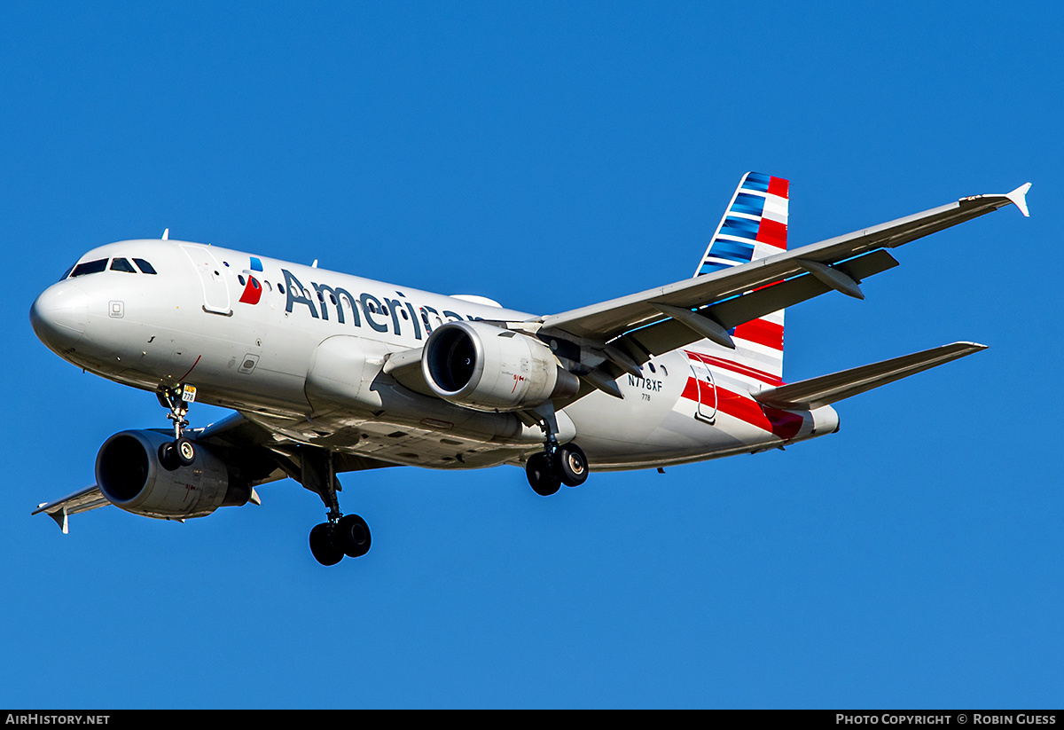 Aircraft Photo of N778XF | Airbus A319-112 | American Airlines | AirHistory.net #340283