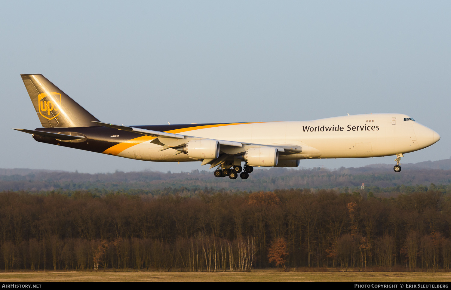 Aircraft Photo of N611UP | Boeing 747-8F | United Parcel Service - UPS | AirHistory.net #340302