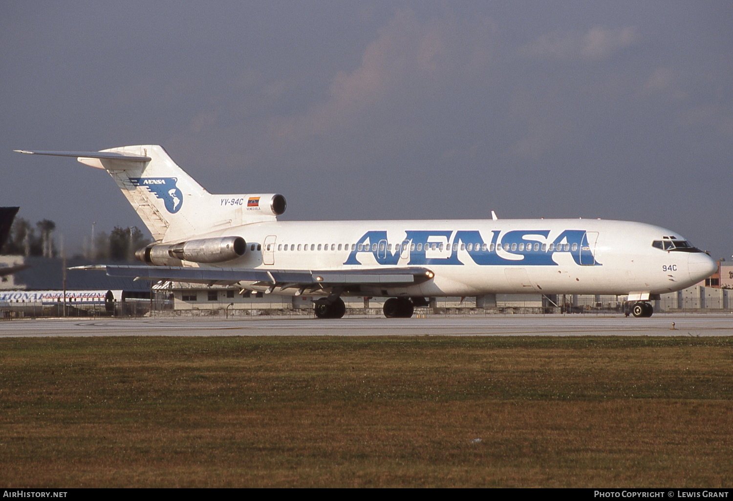 Aircraft Photo of YV-94C | Boeing 727-281/Adv | Avensa - Aerovías Venezolanas | AirHistory.net #340305