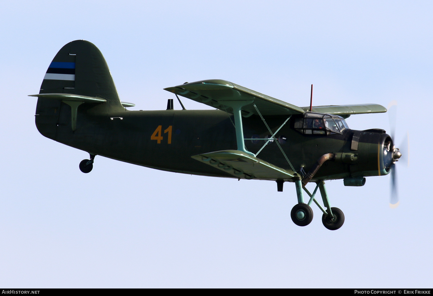 Aircraft Photo of 41 yellow | Antonov An-2 | Estonia - Air Force | AirHistory.net #340309