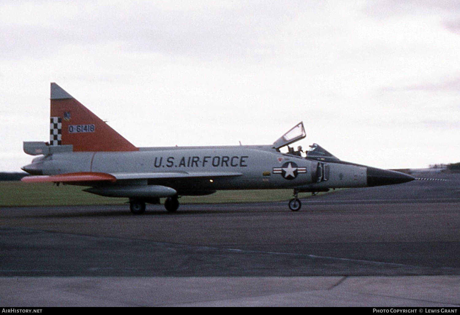 Aircraft Photo of 56-1418 / 0-61418 | Convair F-102A Delta Dagger | USA - Air Force | AirHistory.net #340319