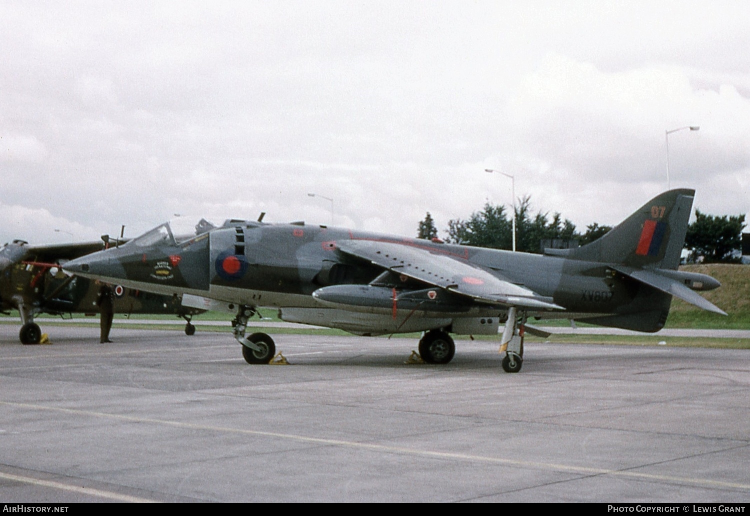 Aircraft Photo of XV807 | Hawker Siddeley Harrier GR1 | UK - Air Force | AirHistory.net #340322