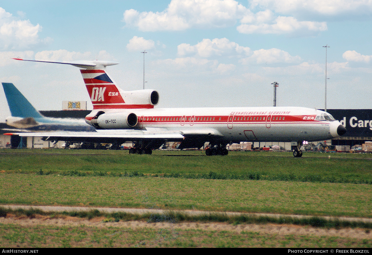 Aircraft Photo of OK-TCC | Tupolev Tu-154M | ČSA - Československé Aerolinie - Czechoslovak Airlines | AirHistory.net #340331