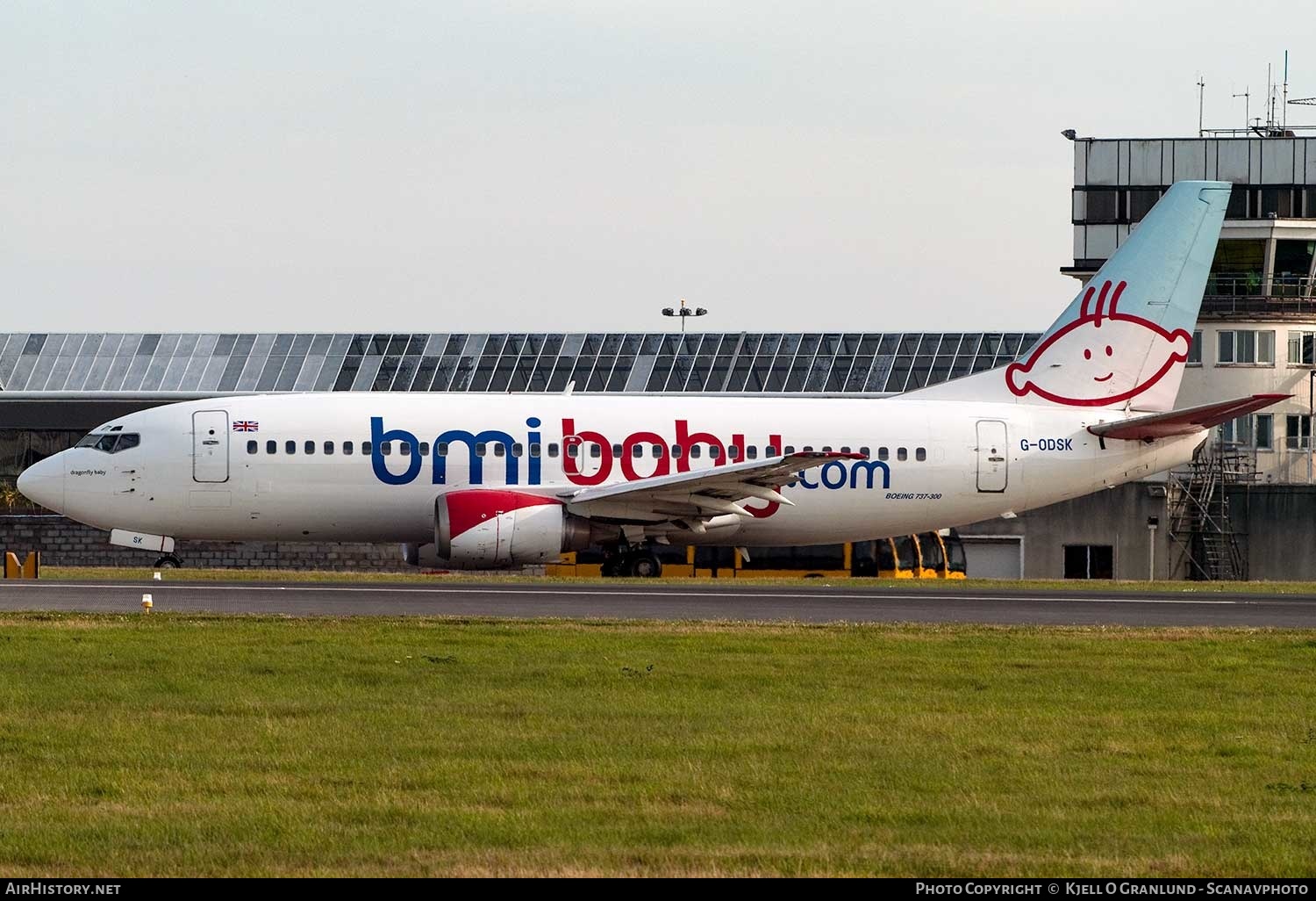 Aircraft Photo of G-ODSK | Boeing 737-37Q | Bmibaby | AirHistory.net #340334