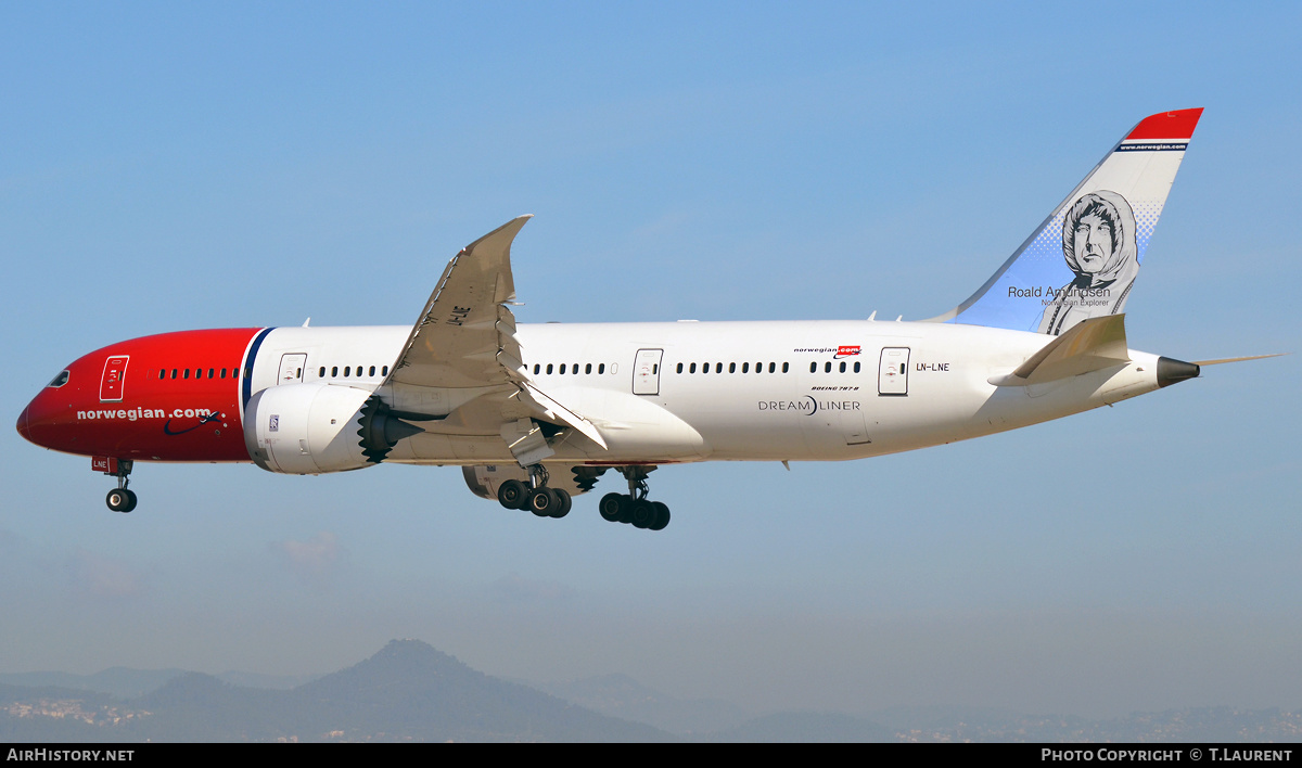 Aircraft Photo of LN-LNE | Boeing 787-8 Dreamliner | Norwegian | AirHistory.net #340335