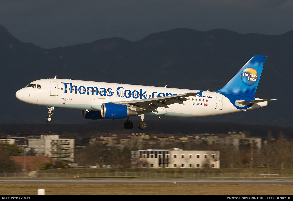 Aircraft Photo of G-DHRG | Airbus A320-214 | Thomas Cook Airlines | AirHistory.net #340343
