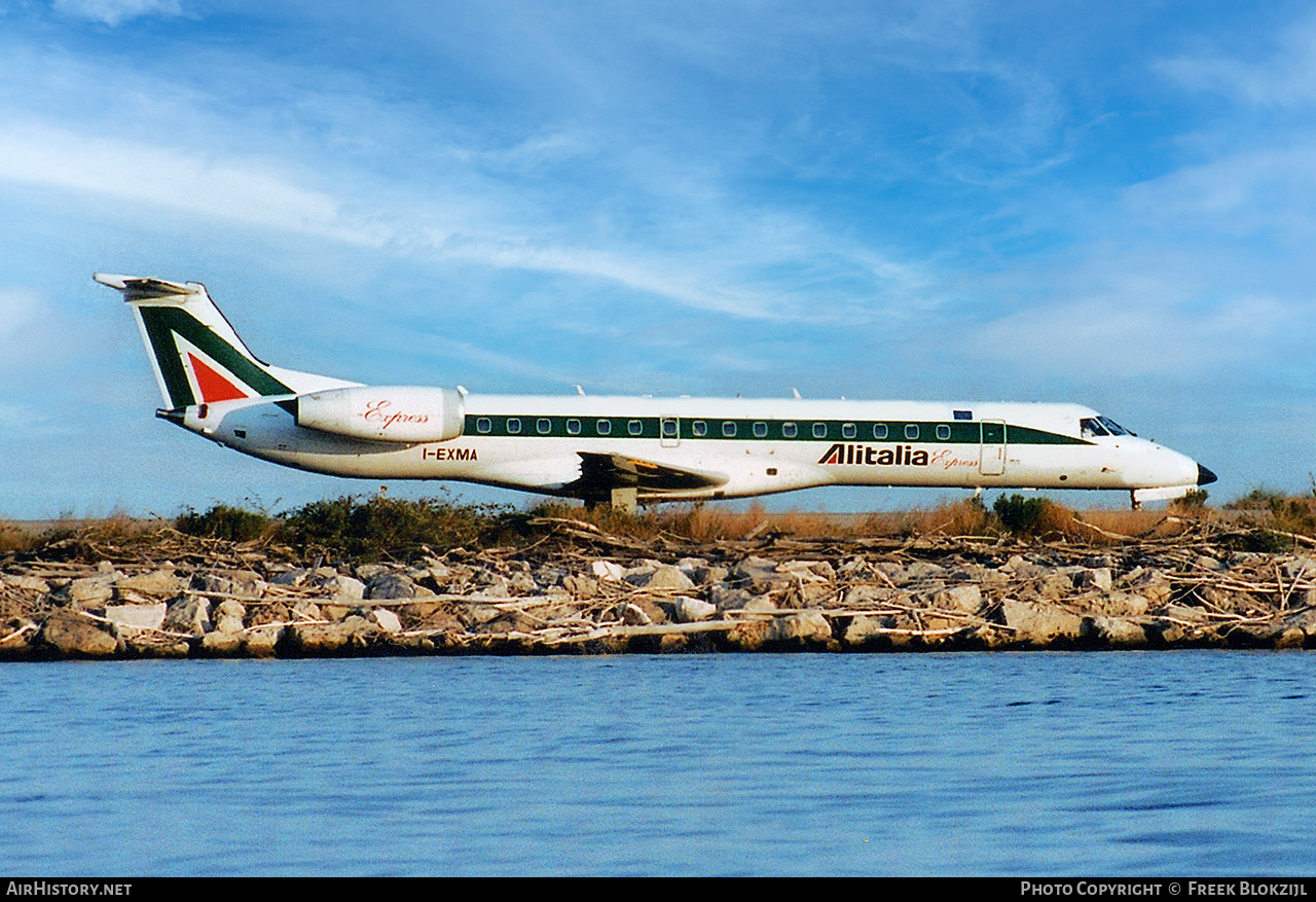 Aircraft Photo of I-EXMA | Embraer ERJ-145LR (EMB-145LR) | Alitalia Express | AirHistory.net #340347