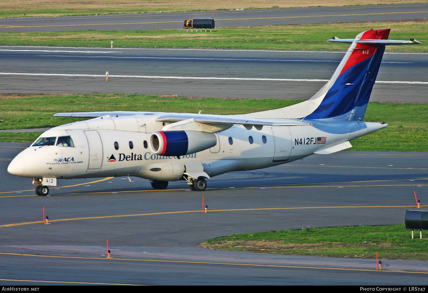 Aircraft Photo of N412FJ | Fairchild Dornier 328-310 328JET | Delta Connection | AirHistory.net #340354