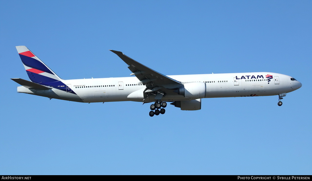 Aircraft Photo of PT-MUH | Boeing 777-32W/ER | LATAM Airlines | AirHistory.net #340361