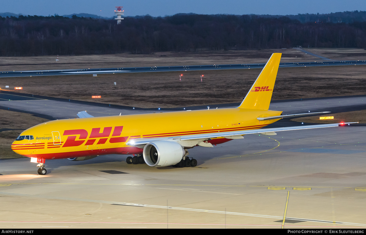 Aircraft Photo of D-AALO | Boeing 777-F | DHL International | AirHistory.net #340366