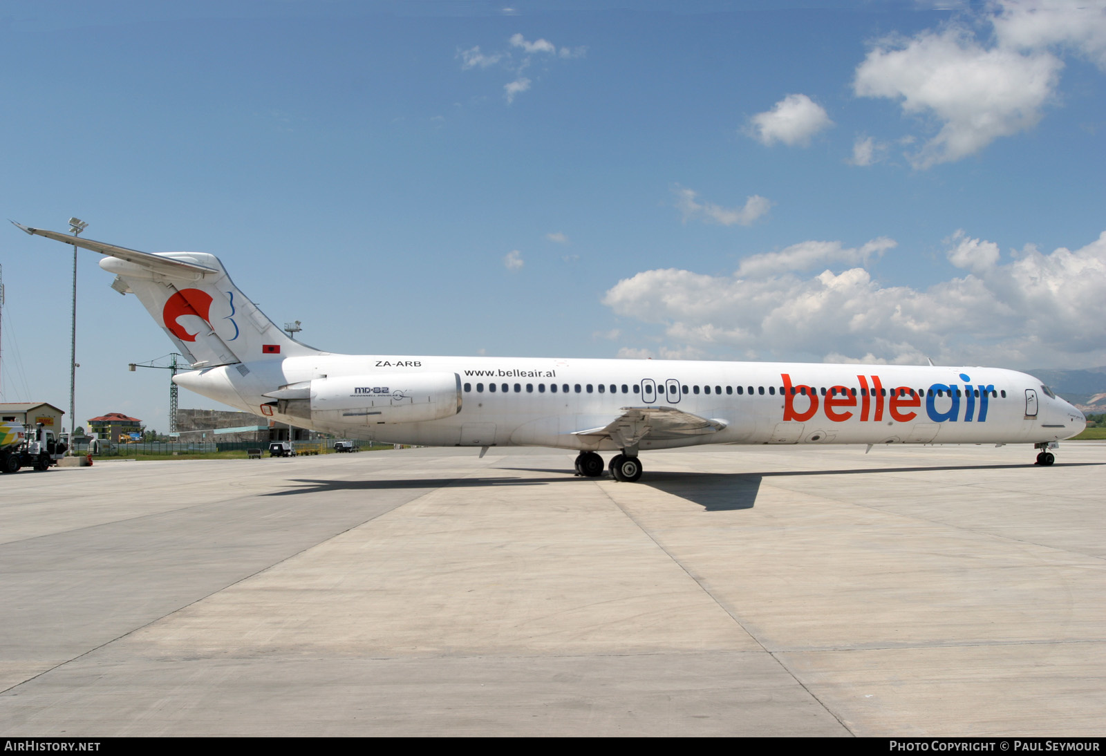 Aircraft Photo of ZA-ARB | McDonnell Douglas MD-82 (DC-9-82) | Belle Air | AirHistory.net #340378