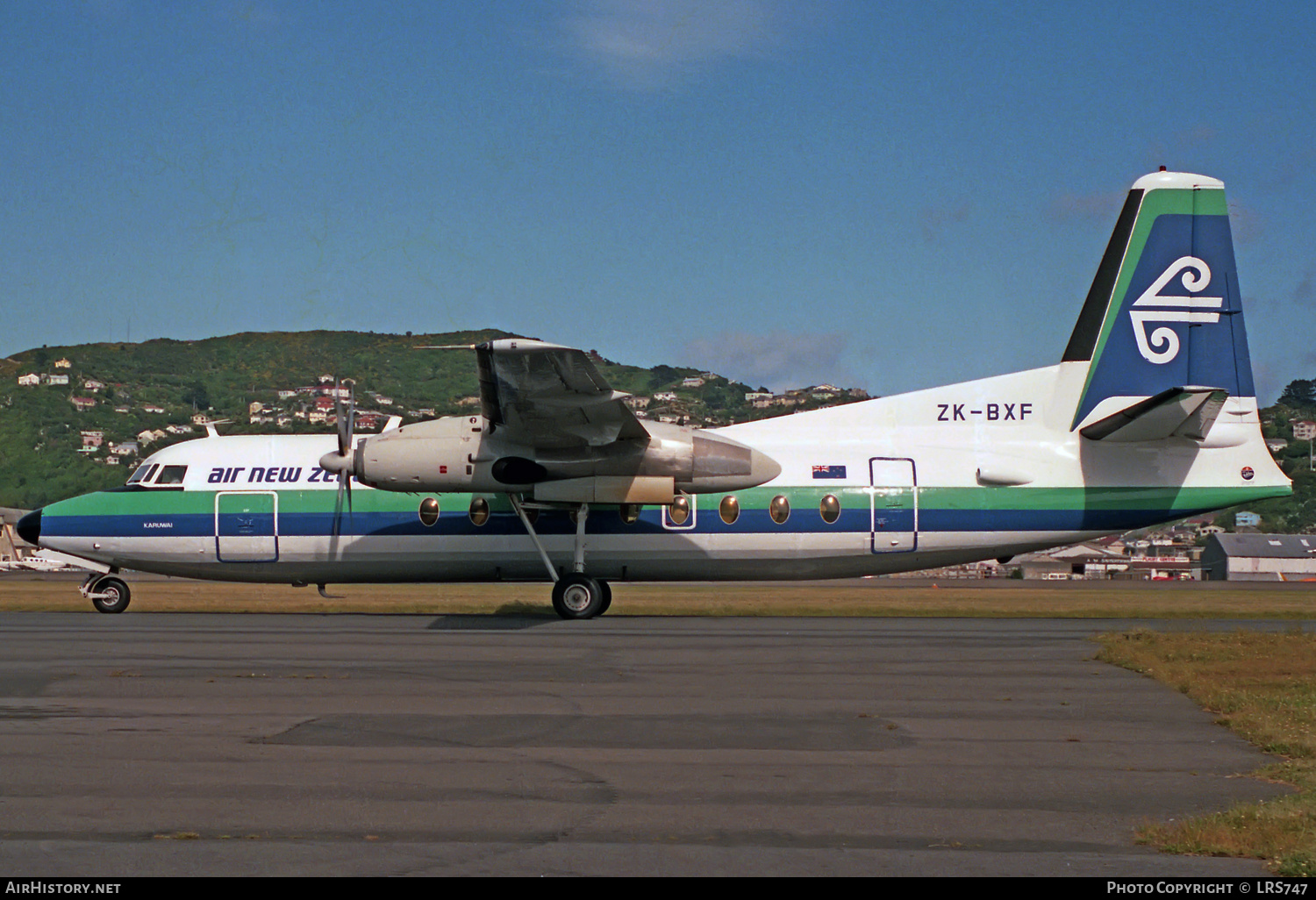 Aircraft Photo of ZK-BXF | Fokker F27-100 Friendship | Air New Zealand | AirHistory.net #340390