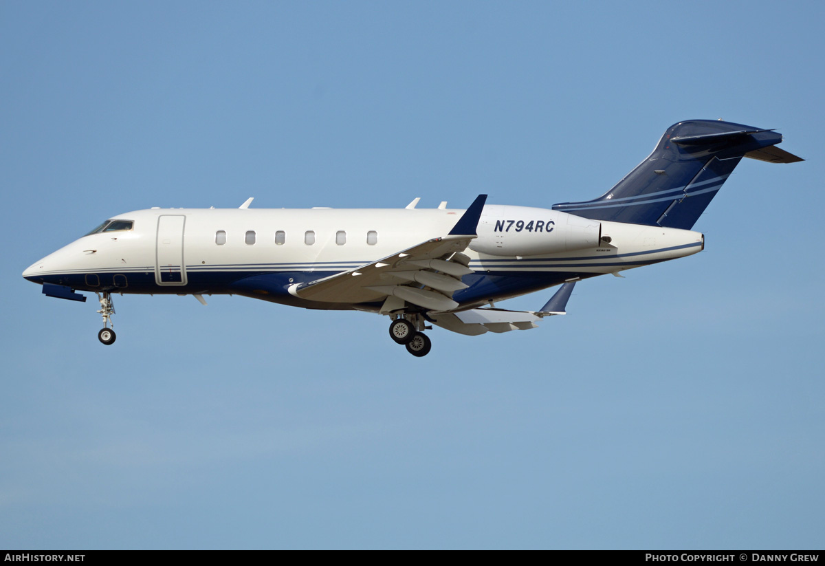 Aircraft Photo of N794RC | Bombardier Challenger 300 (BD-100-1A10) | AirHistory.net #340391