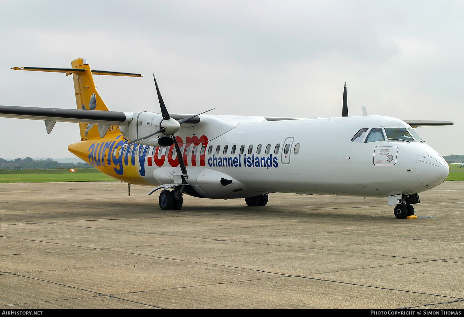 Aircraft Photo of G-BXTN | ATR ATR-72-202 | Aurigny Air Services | AirHistory.net #340392