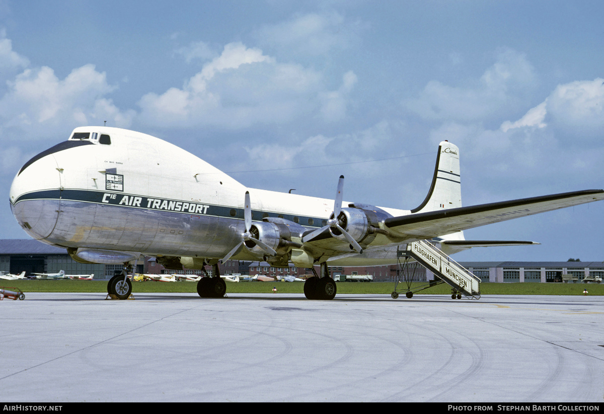 Aircraft Photo of F-BMHV | Aviation Traders ATL-98 Carvair | Cie Air Transport | AirHistory.net #340404