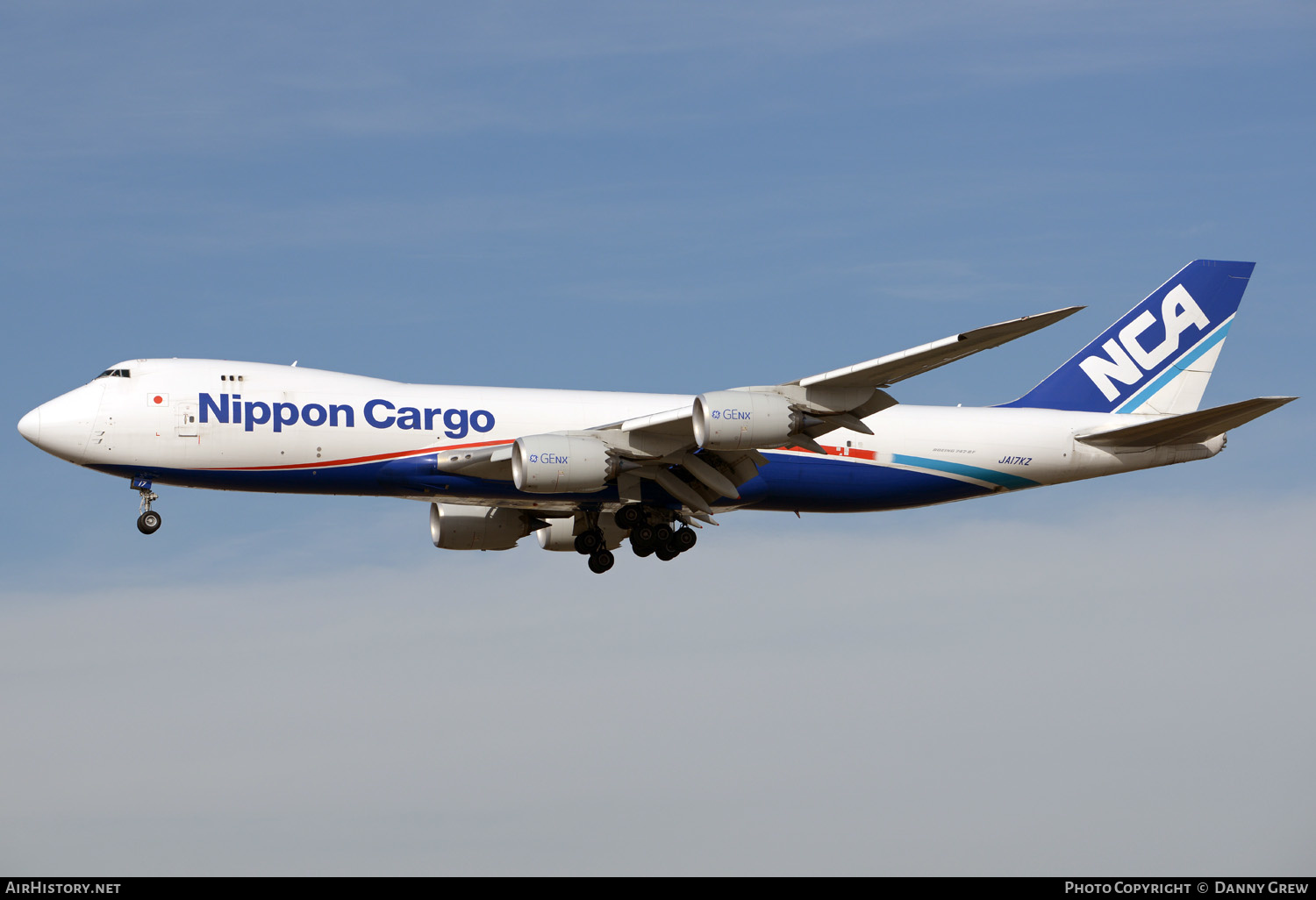 Aircraft Photo of JA17KZ | Boeing 747-8KZF/SCD | Nippon Cargo Airlines - NCA | AirHistory.net #340410