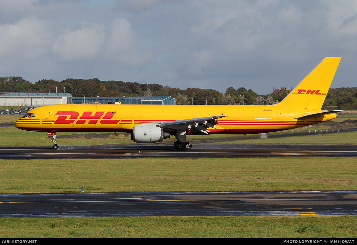 Aircraft Photo of G-BMRD | Boeing 757-236/SF | DHL International | AirHistory.net #340421