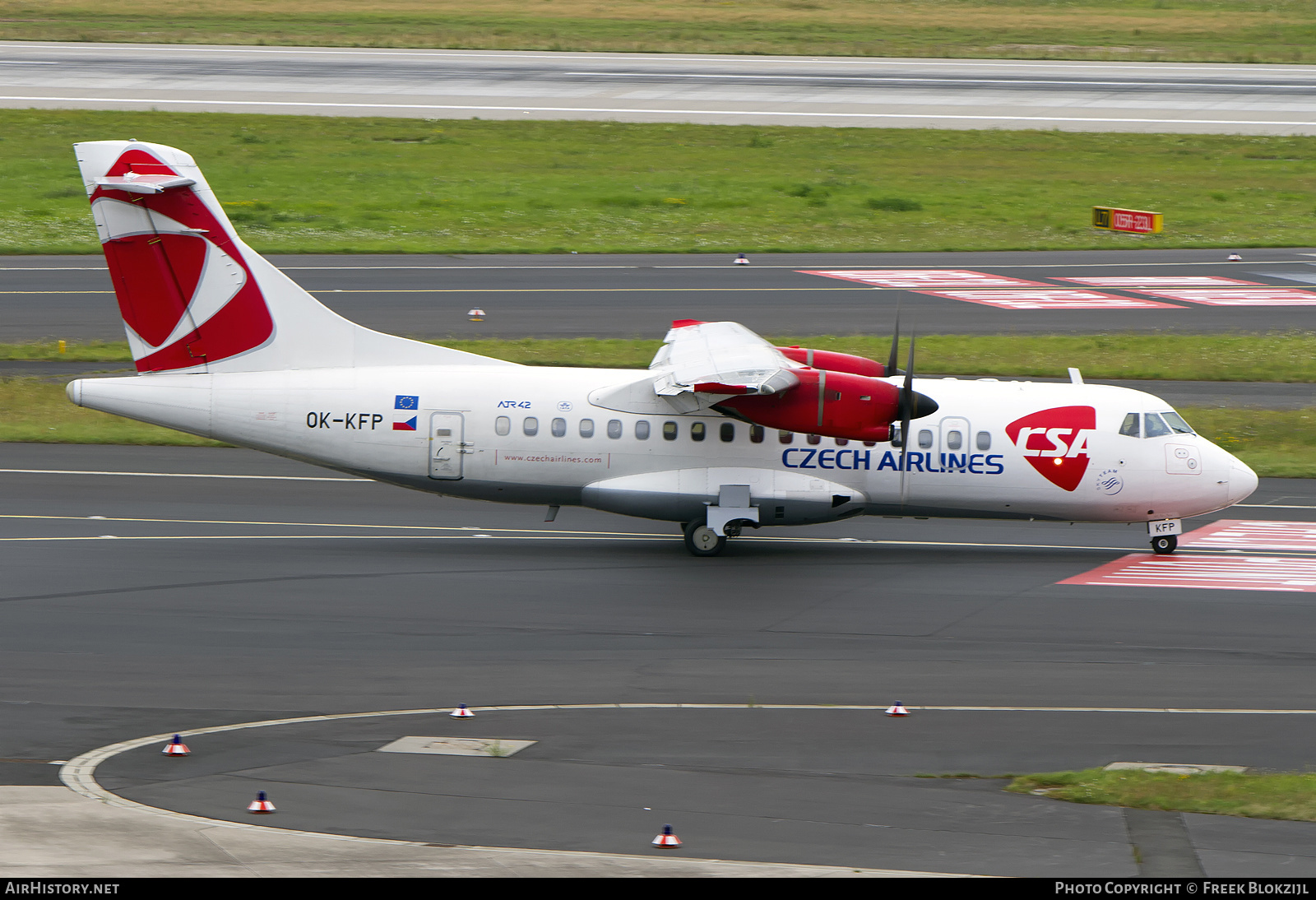 Aircraft Photo of OK-KFP | ATR ATR-42-500 | ČSA - Czech Airlines | AirHistory.net #340429