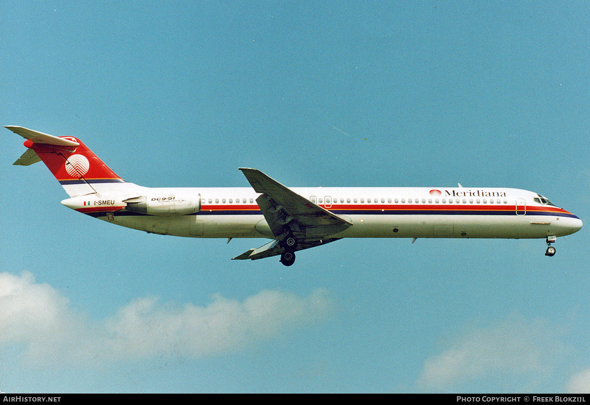 Aircraft Photo of I-SMEU | McDonnell Douglas DC-9-51 | Meridiana | AirHistory.net #340440
