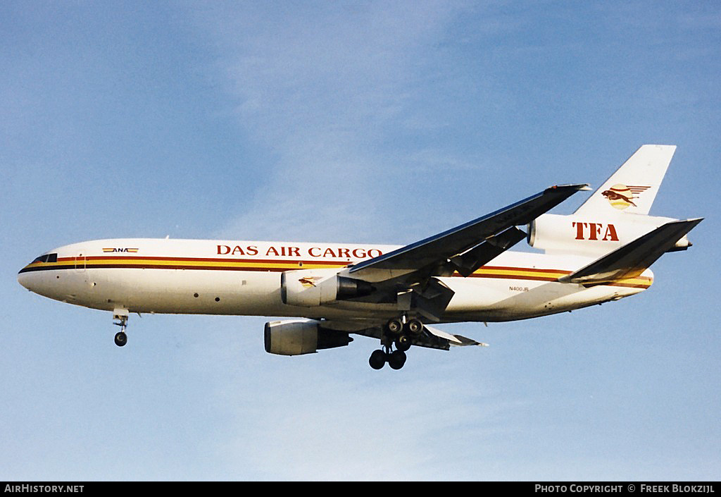 Aircraft Photo of N400JR | McDonnell Douglas DC-10-30(F) | DAS Air Cargo - Dairo Air Services | AirHistory.net #340465