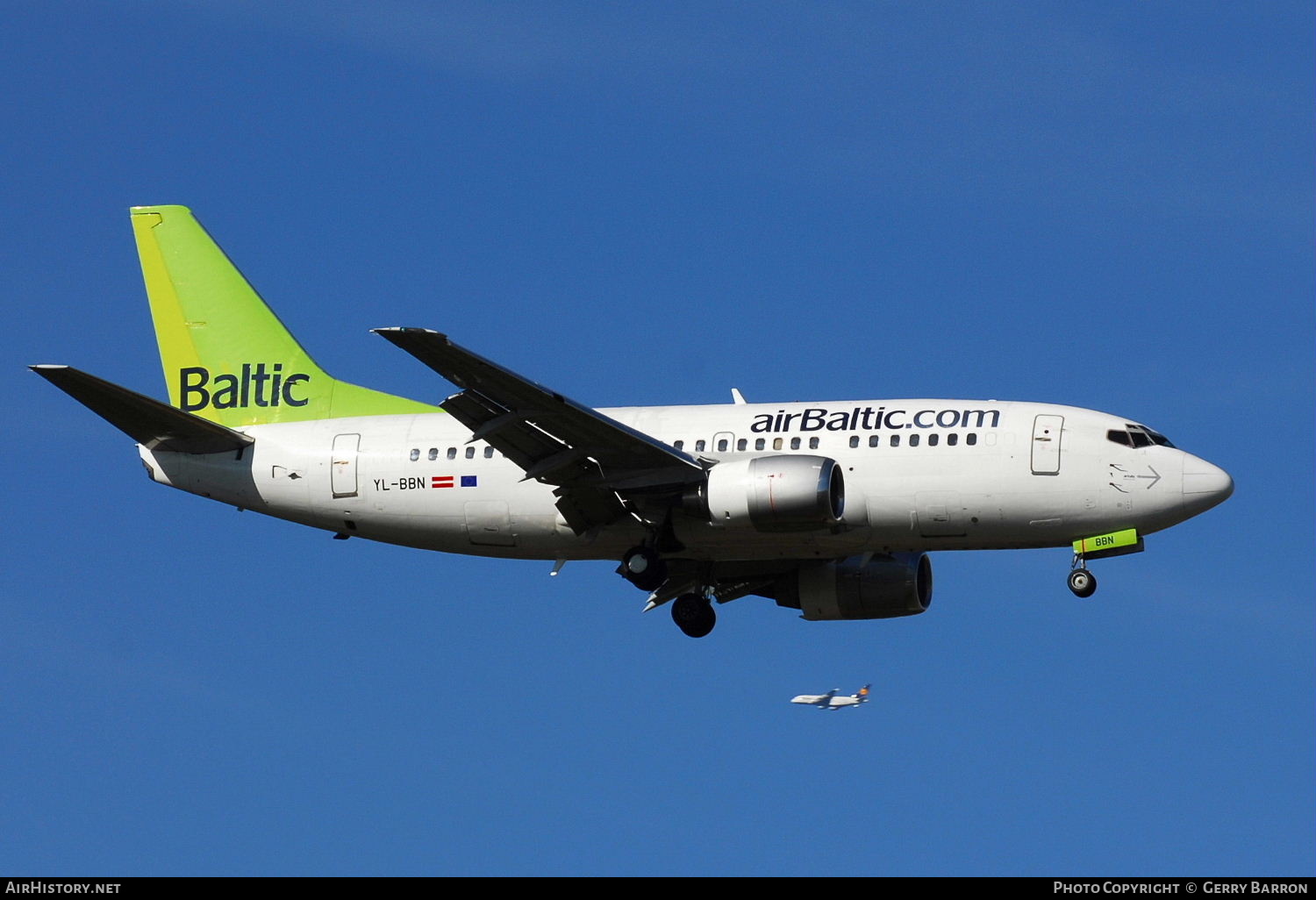 Aircraft Photo of YL-BBN | Boeing 737-522 | AirBaltic | AirHistory.net #340476