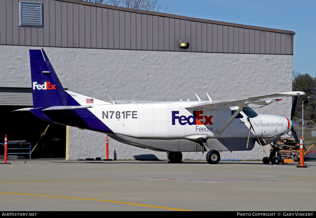 Aircraft Photo of N781FE | Cessna 208B Super Cargomaster | FedEx Feeder | AirHistory.net #340490