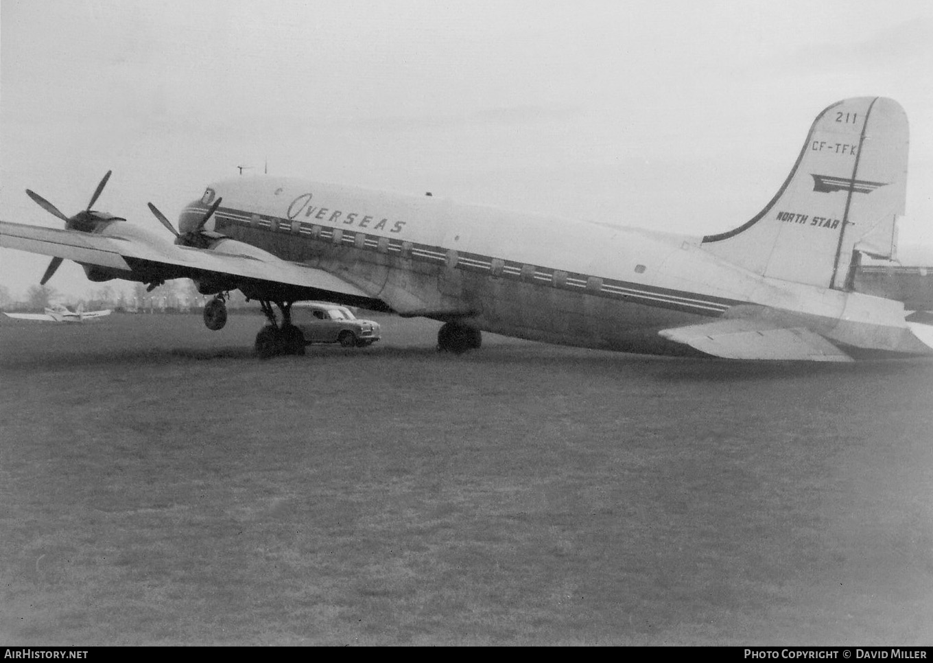 Aircraft Photo of CF-TFK | Canadair DC-4M-2/4 North Star M2-4 (CL-2) | Overseas Aviation | AirHistory.net #340507