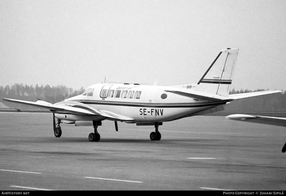 Aircraft Photo of SE-FNV | Beech 99A Airliner | Baron Air | AirHistory.net #340508
