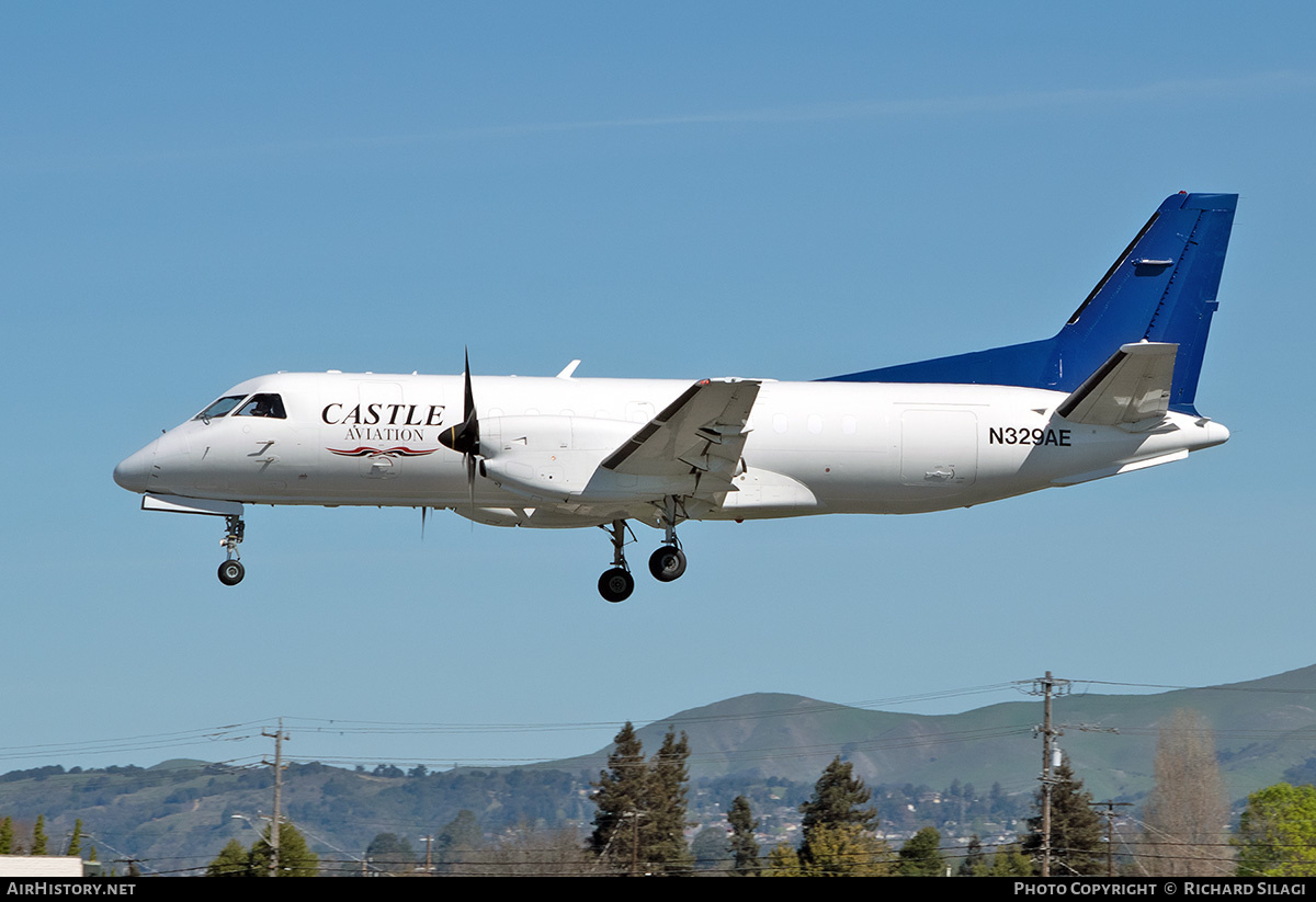 Aircraft Photo of N329AE | Saab 340B | Castle Aviation | AirHistory.net #340514